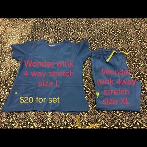 Wonderwink scrub set